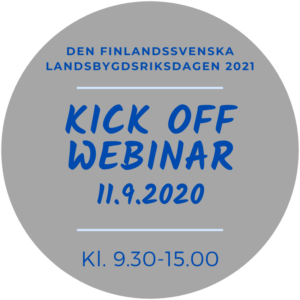 Kick off webinar @ svenskfinland