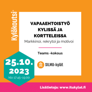 Vapaaehtoistyö kylissä ja kortteleissa @ Verkossa